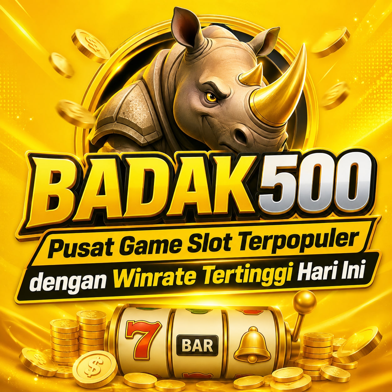 BADAK500: Pusat Game Slot Terpopuler dengan Winrate Tertinggi Hari Ini